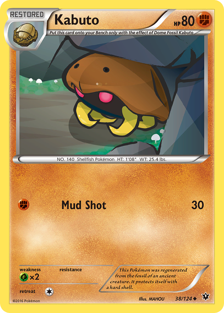 Kabuto (38/124) [XY: Fates Collide] | Clutch Gaming