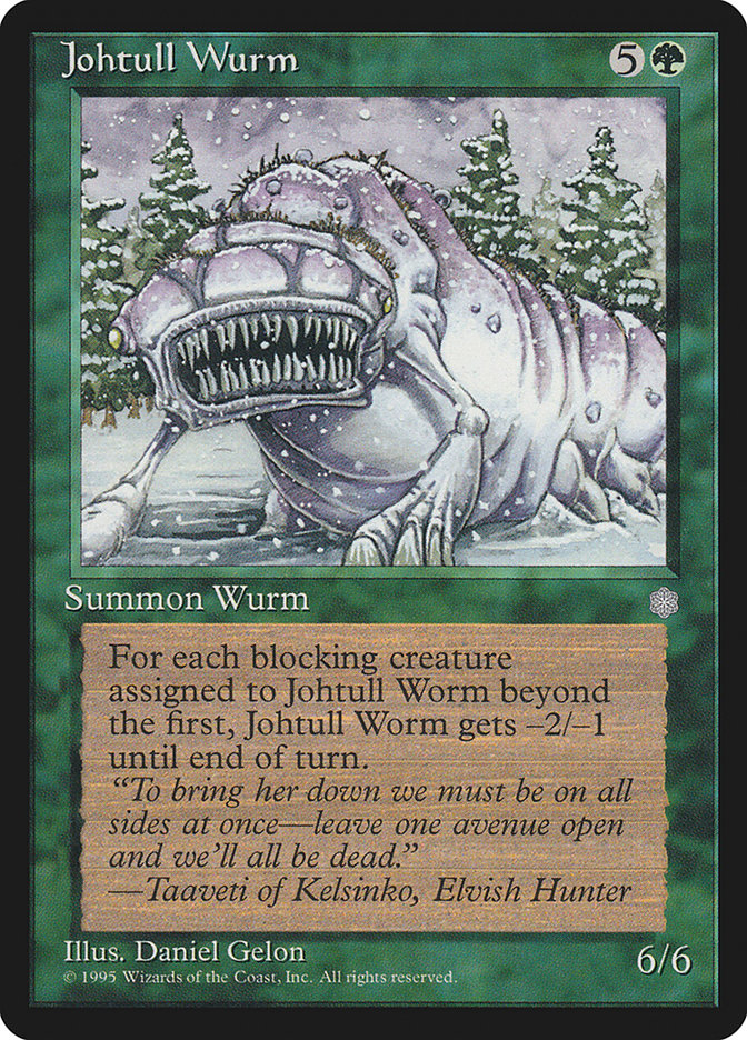 Johtull Wurm [Ice Age] | Clutch Gaming