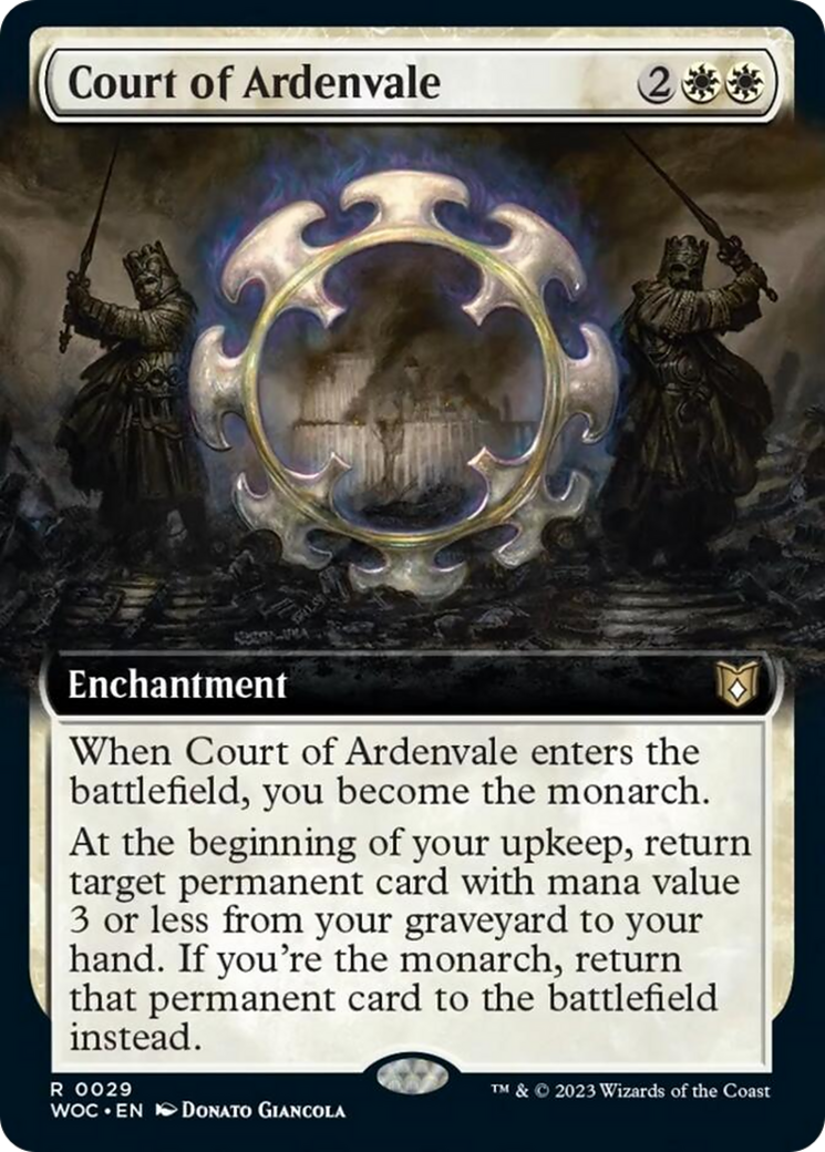 Court of Ardenvale (Extended Art) [Wilds of Eldraine Commander] | Clutch Gaming