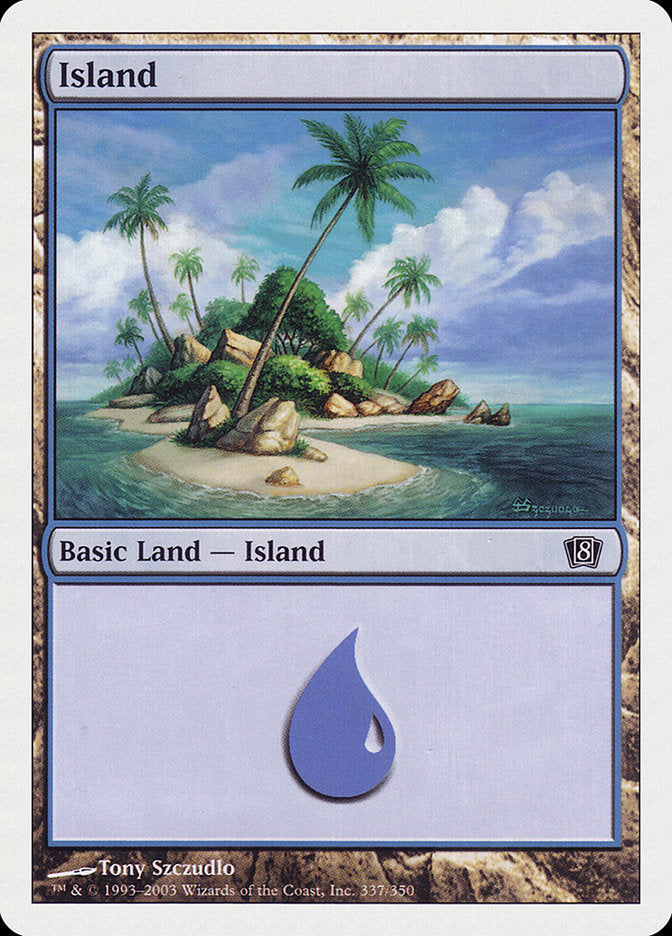 Island (337) [Eighth Edition] | Clutch Gaming