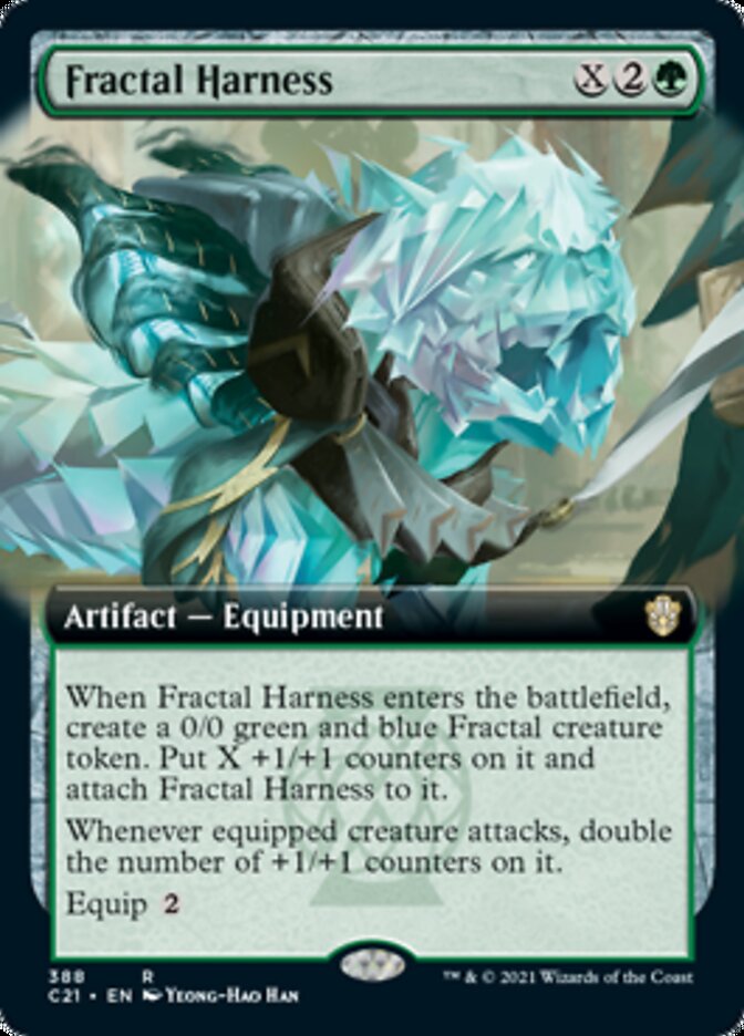 Fractal Harness (Extended Art) [Commander 2021] | Clutch Gaming