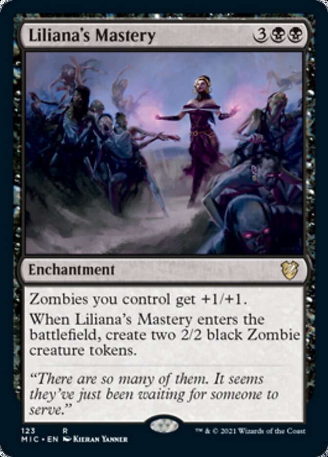 Liliana's Mastery [Innistrad: Midnight Hunt Commander] | Clutch Gaming