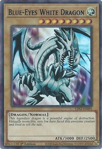 Blue-Eyes White Dragon (Blue) [LDS2-EN001] Ultra Rare | Clutch Gaming