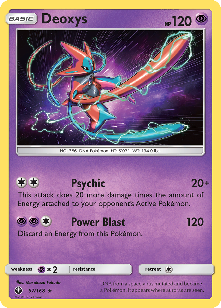 Deoxys (67/168) [Sun & Moon: Celestial Storm] | Clutch Gaming