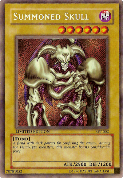 Summoned Skull [BPT-002] Secret Rare | Clutch Gaming