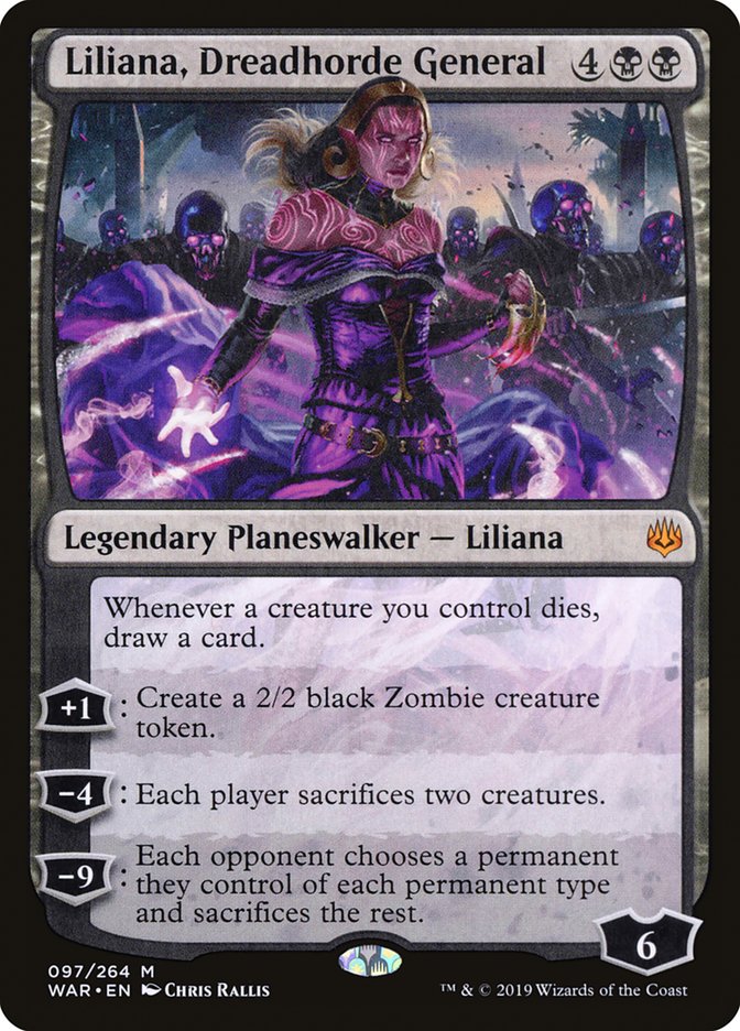 Liliana, Dreadhorde General [War of the Spark] | Clutch Gaming