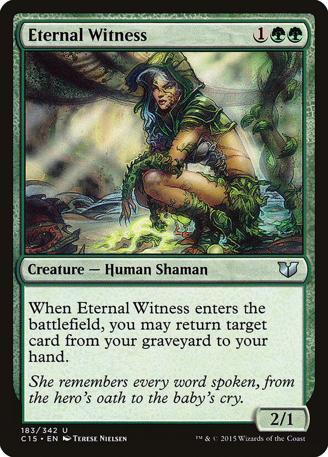 Eternal Witness [Commander 2015] | Clutch Gaming