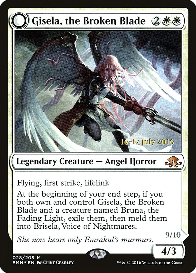 Gisela, the Broken Blade [Eldritch Moon Prerelease Promos] | Clutch Gaming