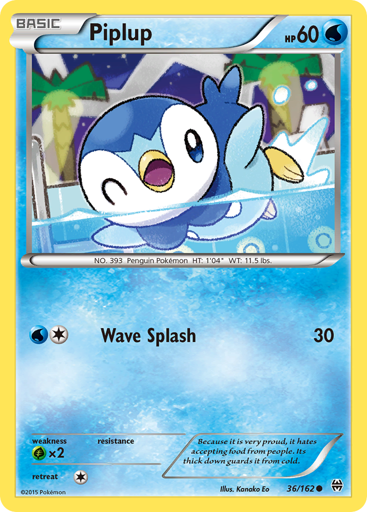 Piplup (36/162) [XY: BREAKthrough] | Clutch Gaming