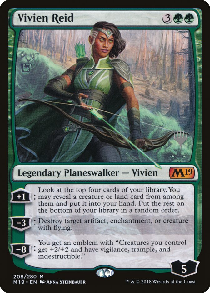 Vivien Reid (Promo Pack) [Core Set 2019 Promos] | Clutch Gaming