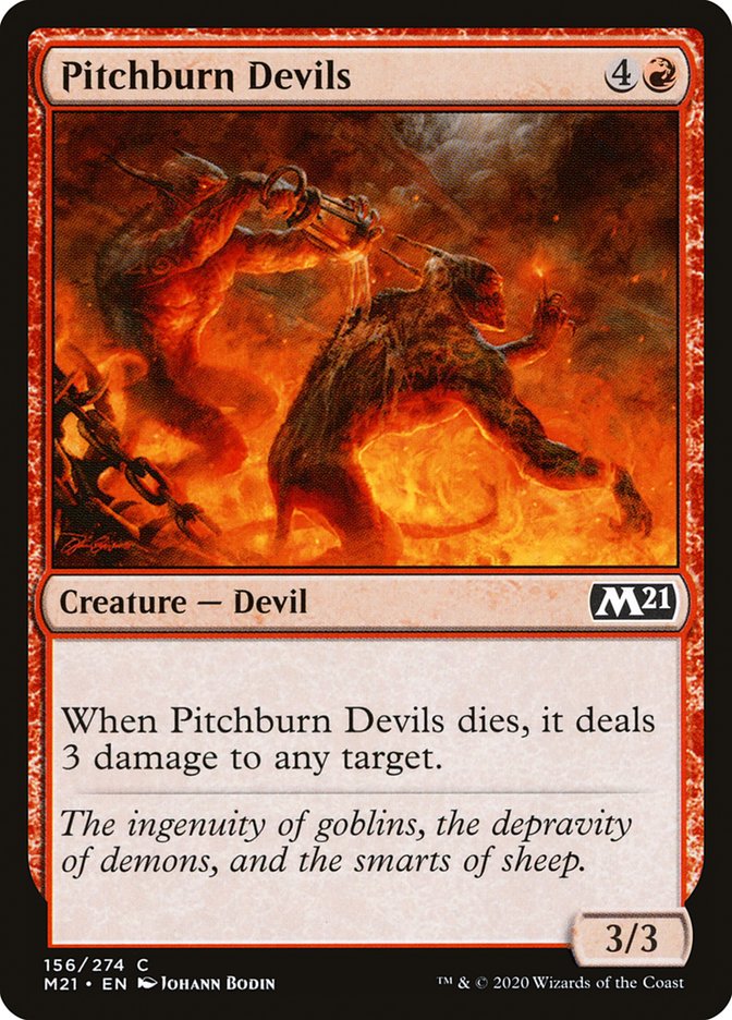 Pitchburn Devils [Core Set 2021] | Clutch Gaming