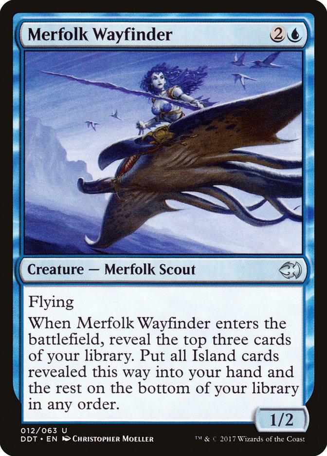 Merfolk Wayfinder [Duel Decks: Merfolk vs. Goblins] | Clutch Gaming