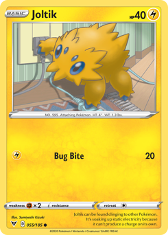 Joltik (055/185) [Sword & Shield: Vivid Voltage] | Clutch Gaming