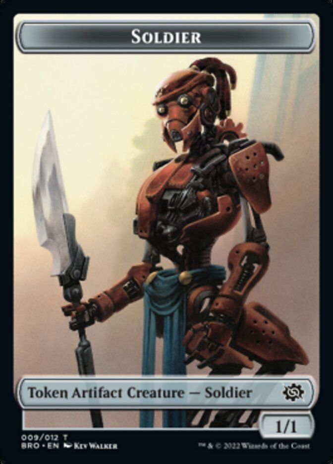 Soldier Token (009) [The Brothers' War Tokens] | Clutch Gaming