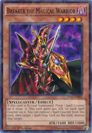 Breaker the Magical Warrior [BP03-EN005] Shatterfoil Rare | Clutch Gaming