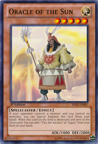Oracle of the Sun [BP02-EN087] Common | Clutch Gaming