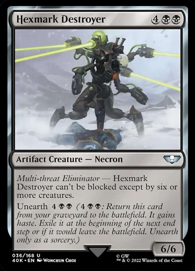 Hexmark Destroyer (Surge Foil) [Warhammer 40,000] | Clutch Gaming