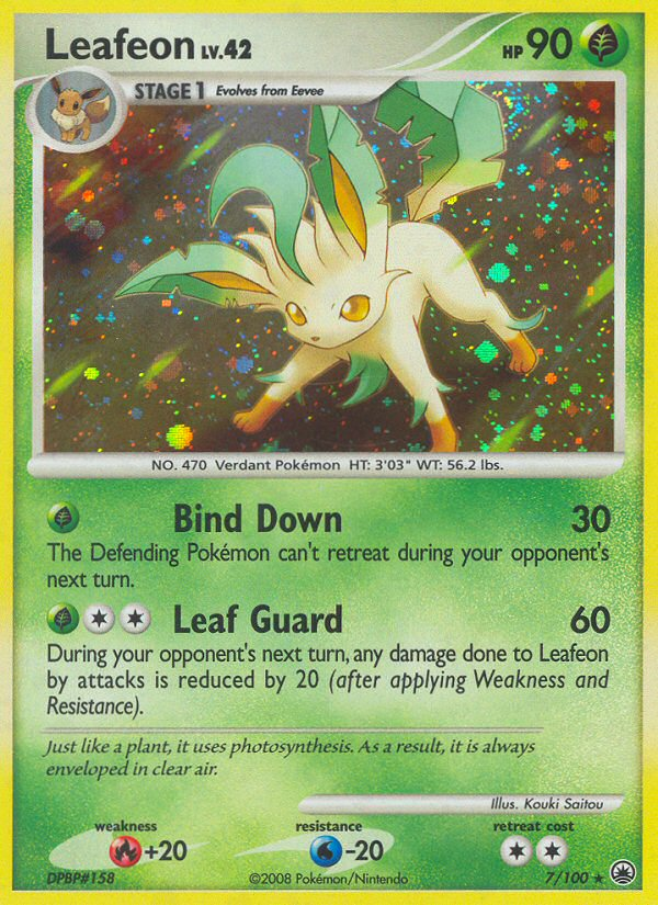 Leafeon (7/100) [Diamond & Pearl: Majestic Dawn] | Clutch Gaming