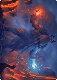 Aegar, the Freezing Flame Art Card [Kaldheim Art Series] | Clutch Gaming