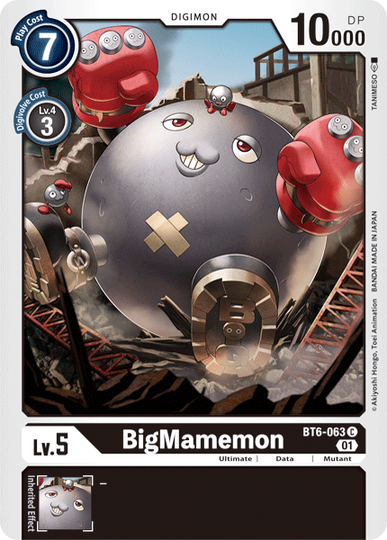 BigMamemon [BT6-063] [Double Diamond] | Clutch Gaming