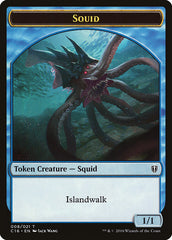 Soldier // Squid Double-Sided Token [Commander 2016 Tokens] | Clutch Gaming