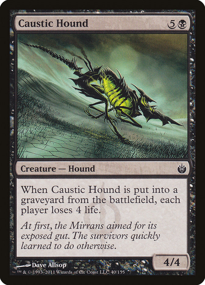 Caustic Hound [Mirrodin Besieged] | Clutch Gaming