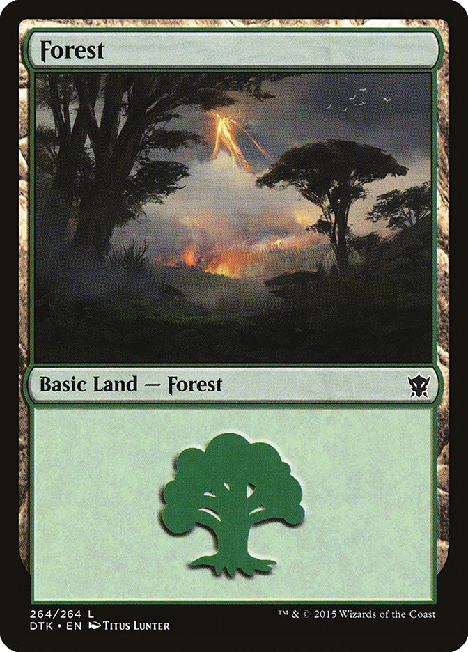 Forest (264) [Dragons of Tarkir] | Clutch Gaming