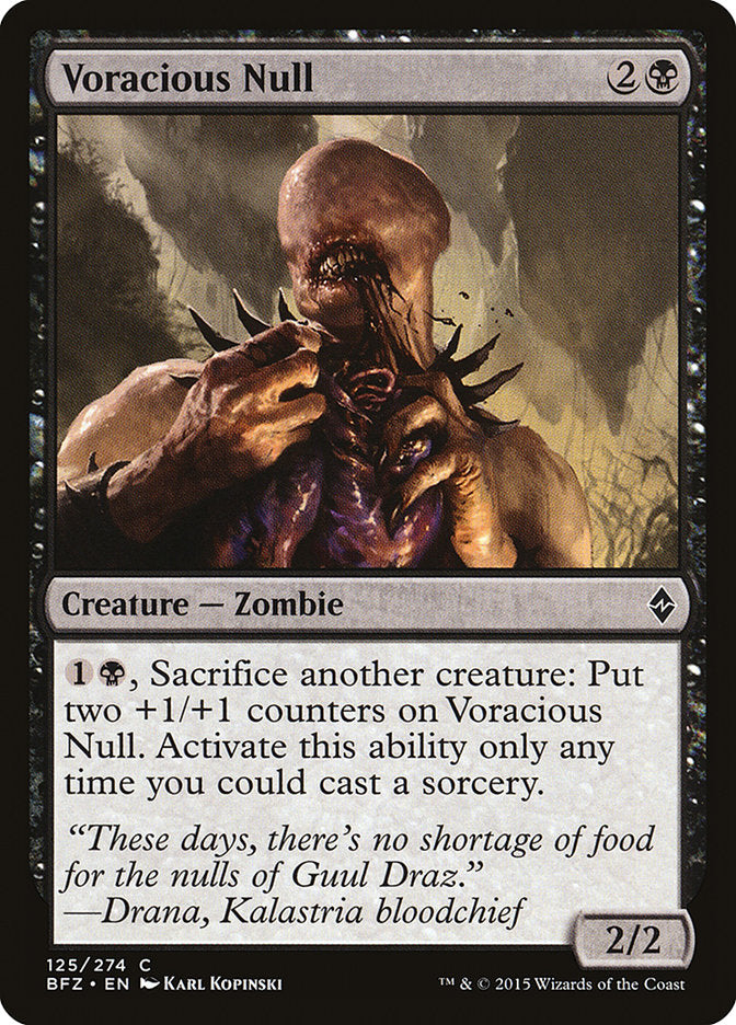 Voracious Null [Battle for Zendikar] | Clutch Gaming