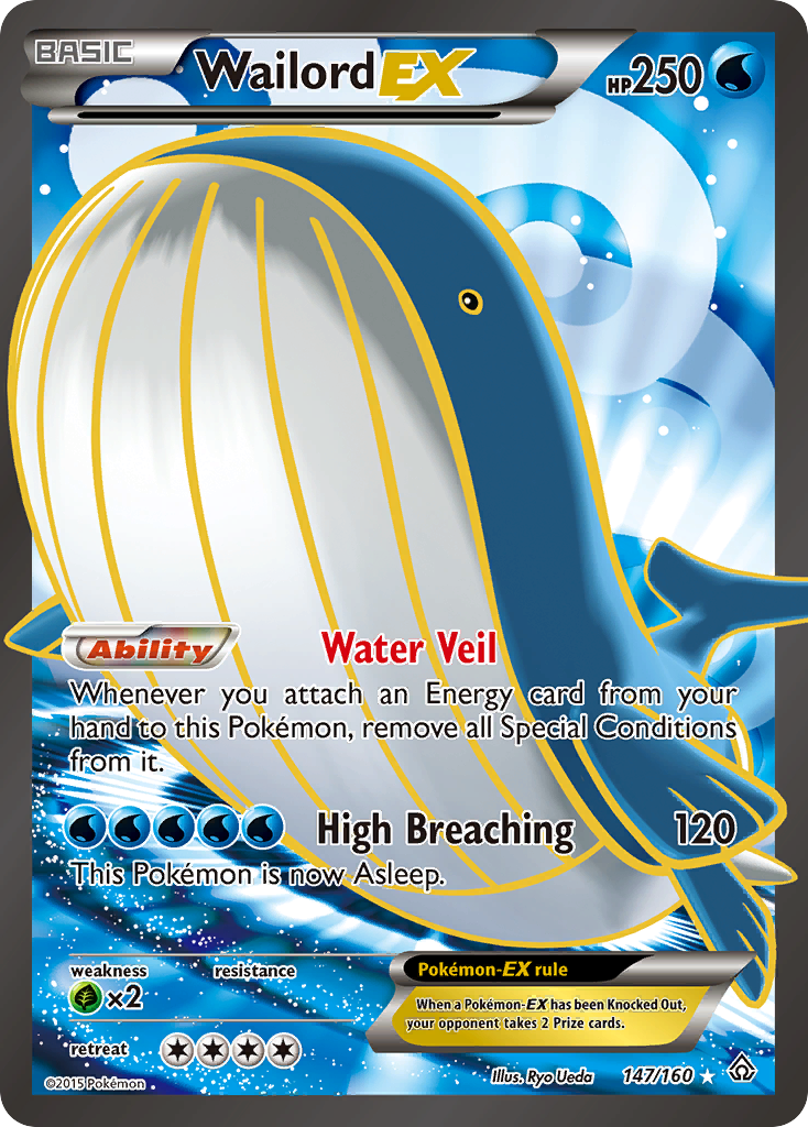 Wailord EX (147/160) [XY: Primal Clash] | Clutch Gaming