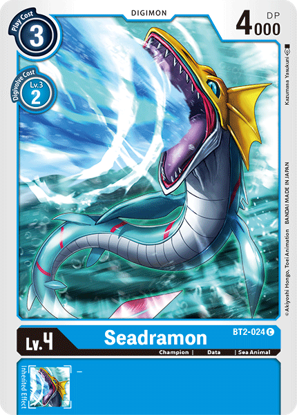 Seadramon [BT2-024] [Release Special Booster Ver.1.5] | Clutch Gaming