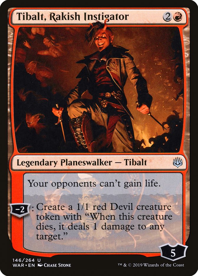 Tibalt, Rakish Instigator [War of the Spark] | Clutch Gaming