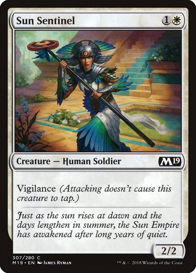 Sun Sentinel [Core Set 2019] | Clutch Gaming