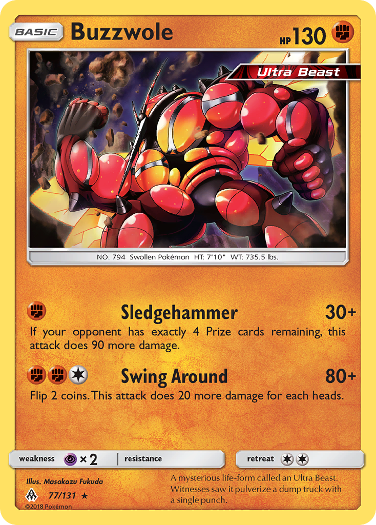 Buzzwole (77/131) [Sun & Moon: Forbidden Light] | Clutch Gaming