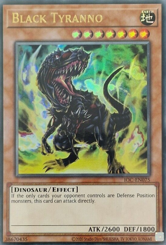 Black Tyranno (25th Anniversary) [IOC-EN075] Ultra Rare | Clutch Gaming