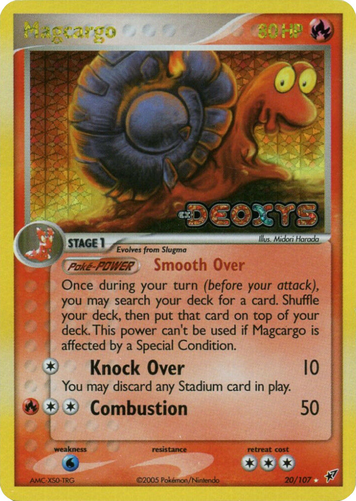 Magcargo (20/107) (Stamped) [EX: Deoxys] | Clutch Gaming