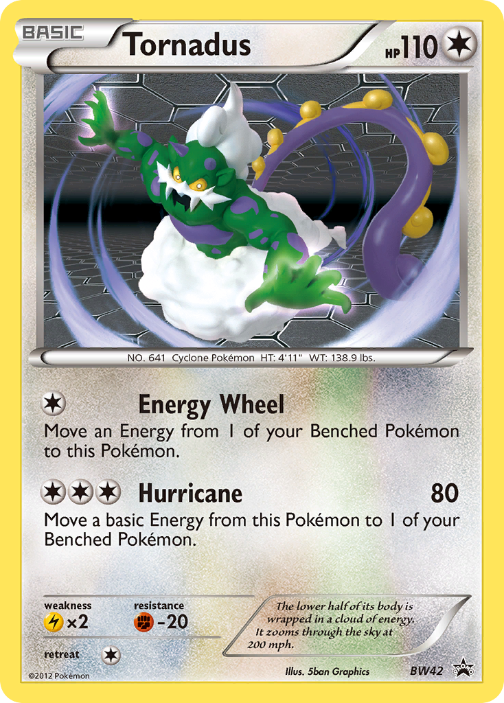 Tornadus (BW42) [Black & White: Black Star Promos] | Clutch Gaming