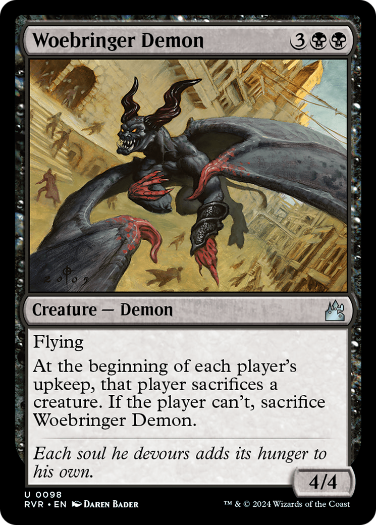 Woebringer Demon [Ravnica Remastered] | Clutch Gaming