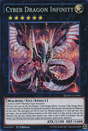 Cyber Dragon Infinity [BOSH-EN094] Secret Rare | Clutch Gaming