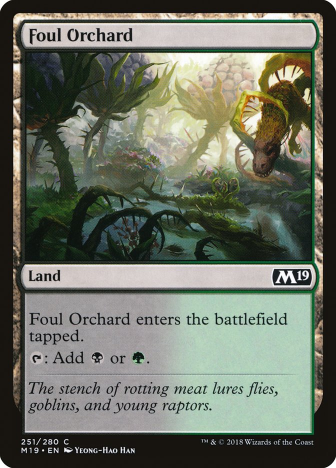 Foul Orchard [Core Set 2019] | Clutch Gaming