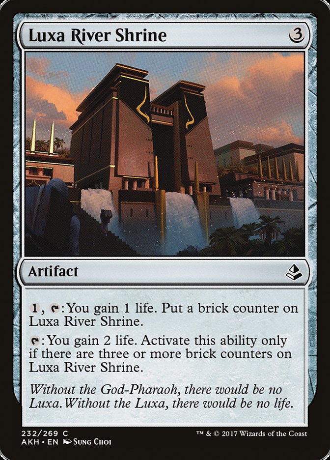 Luxa River Shrine [Amonkhet] | Clutch Gaming