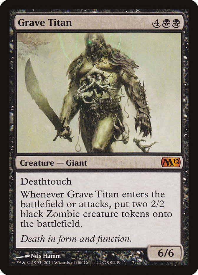 Grave Titan [Magic 2012] | Clutch Gaming