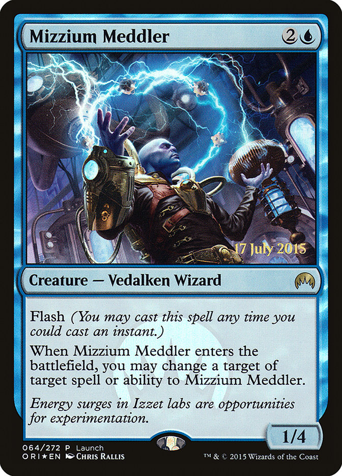 Mizzium Meddler [Magic Origins Promos] | Clutch Gaming