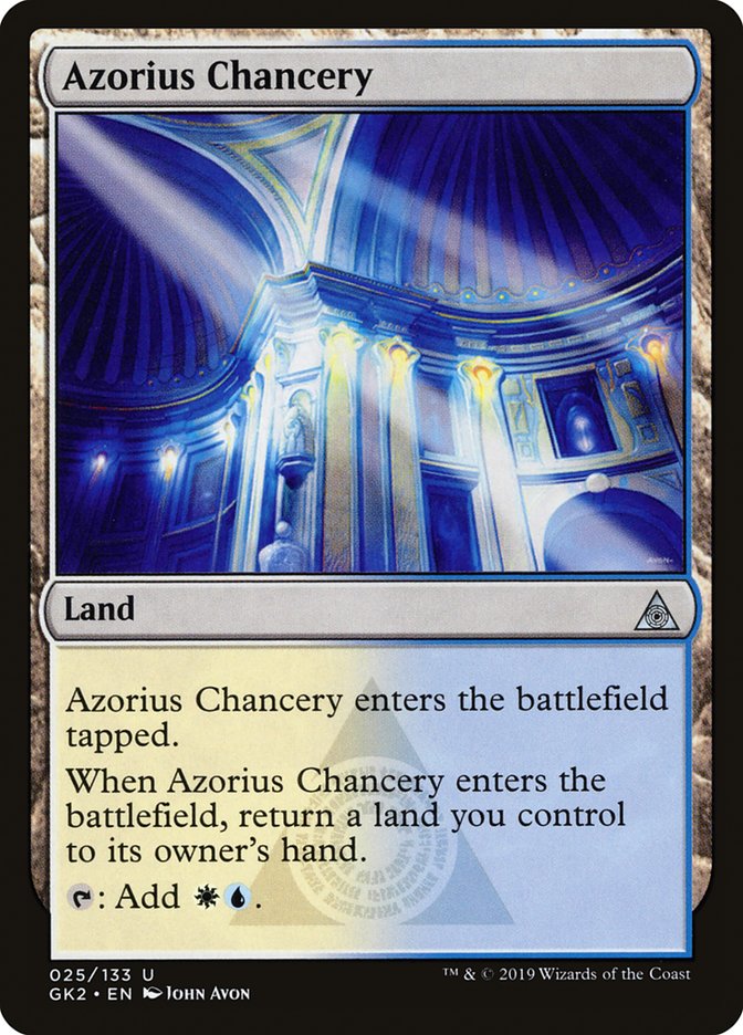 Azorius Chancery [Ravnica Allegiance Guild Kit] | Clutch Gaming