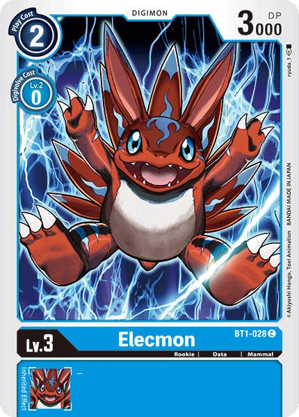 Elecmon [BT1-028] [Release Special Booster Ver.1.0] | Clutch Gaming