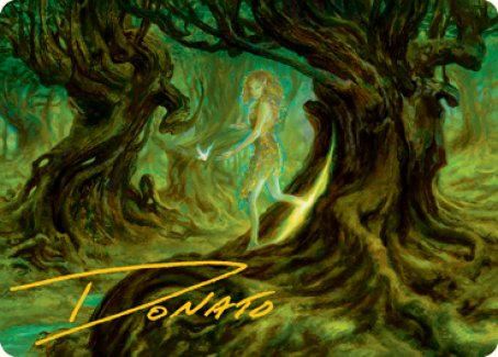 Neverwinter Dryad Art Card (Gold-Stamped Signature) [Dungeons & Dragons: Adventures in the Forgotten Realms Art Series] | Clutch Gaming