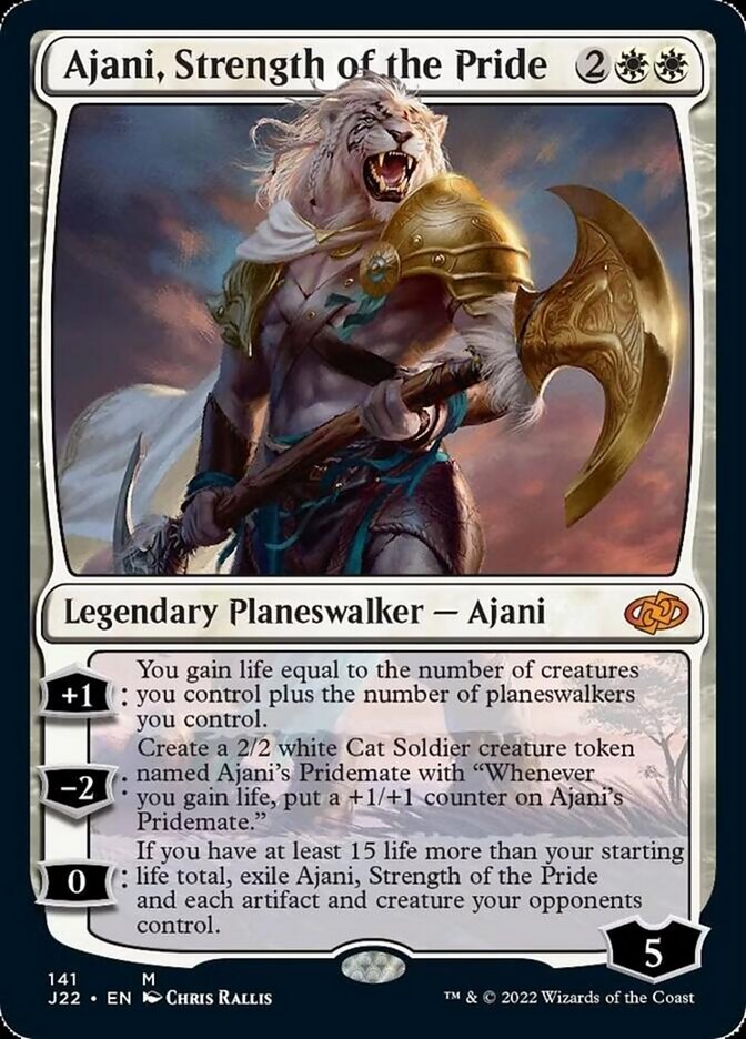 Ajani, Strength of the Pride [Jumpstart 2022] | Clutch Gaming