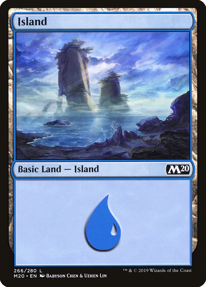 Island (266) [Core Set 2020] | Clutch Gaming