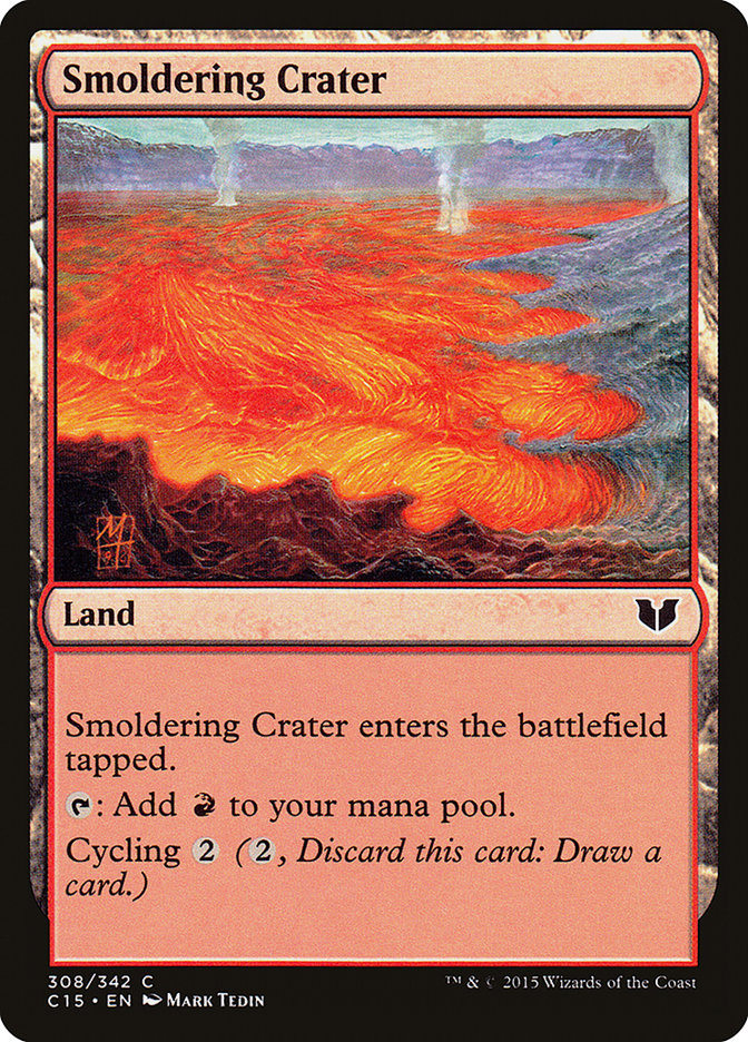 Smoldering Crater [Commander 2015] | Clutch Gaming