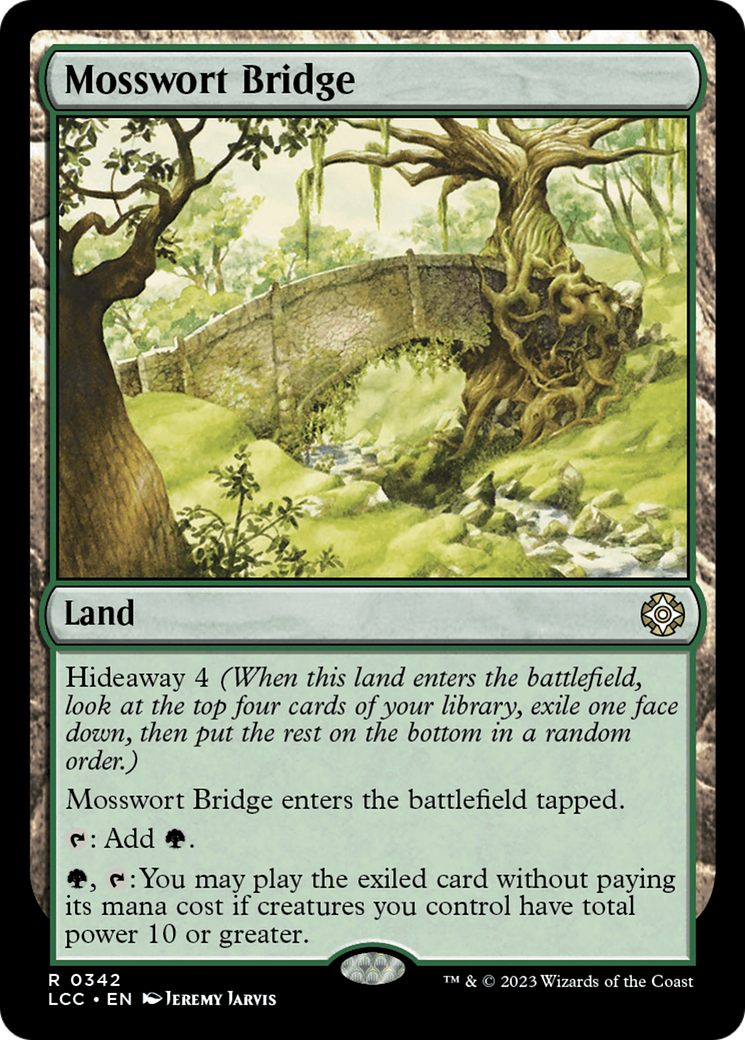 Mosswort Bridge [The Lost Caverns of Ixalan Commander] | Clutch Gaming