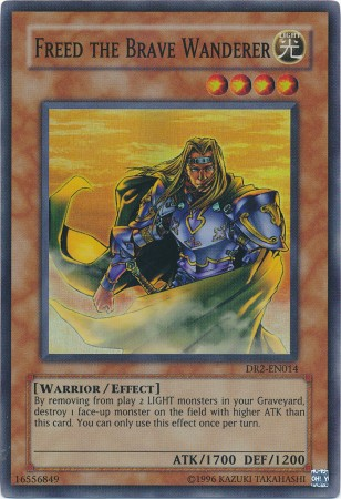 Freed the Brave Wanderer [DR2-EN014] Super Rare | Clutch Gaming